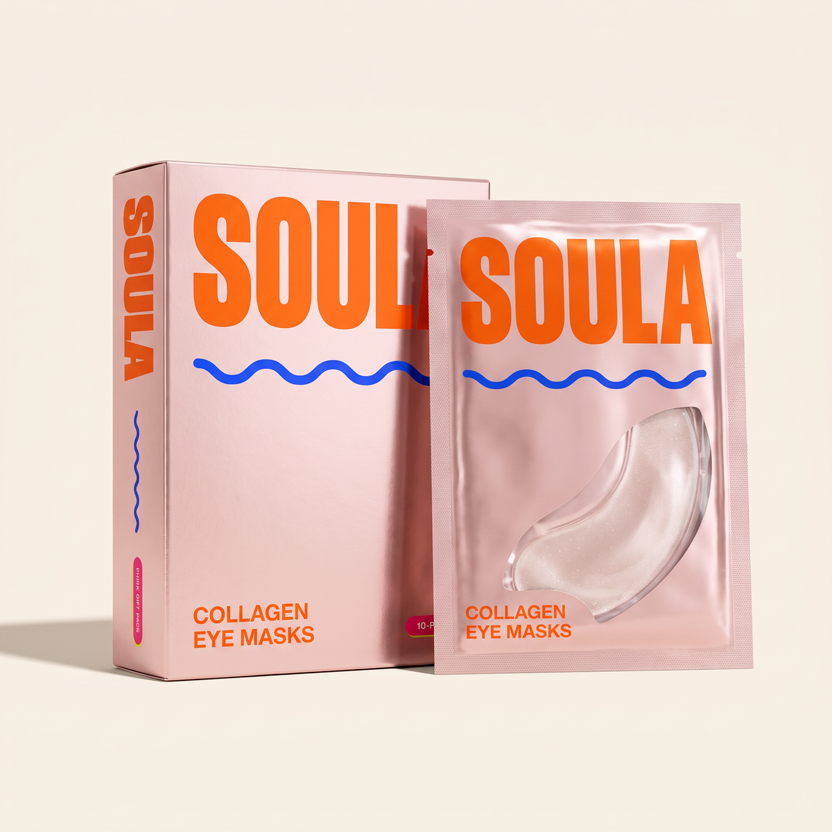 SOULA Collagen Eye Masks 10-pair subscription gift pack